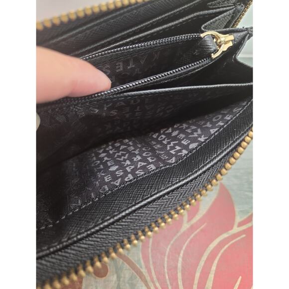 Kate Spade Poppy Neda Zip-around Wallet Clutch Multi Pocket Organizer - Picture 5 of 11